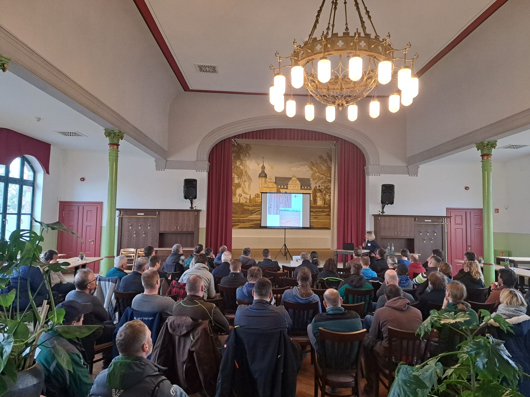 Vortrag im Saal 