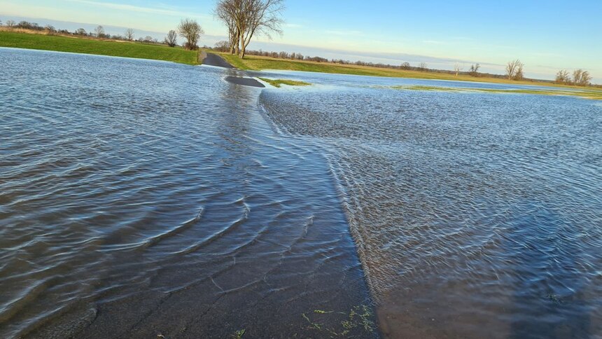 Hochwasser der Elbe