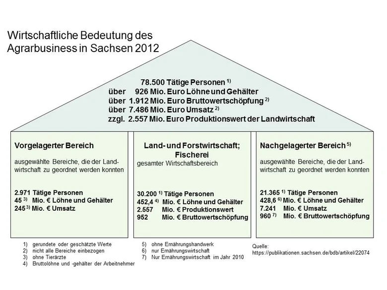Wirtschaftliche Bedeutung ausgewählter Bereiche