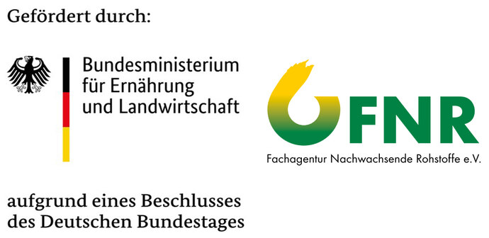 Bundesministeriums für Ernährung und Landwirtschaft (BMEL) und die Fachagentur Nachwachsende Rohstoffe e.V. (FNR) Fachagentur Nachwachsende Rohstoffe e.V. (FNR) als Projektträger des Bundesministeriums für Ernährung und Landwirtschaft (BMEL)