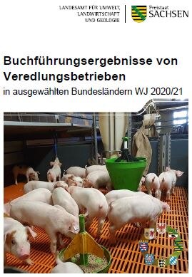 Deckblatt mit Logo des LfULG, Titel und Titelfoto mit Wappenkranz