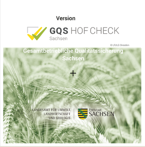 GQS Hof-Check PC-Programm mit GQS Logo
