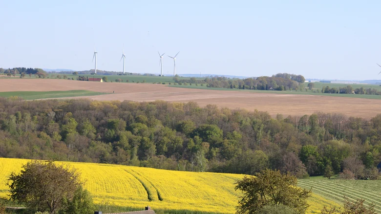 Landschaft in Sachsen