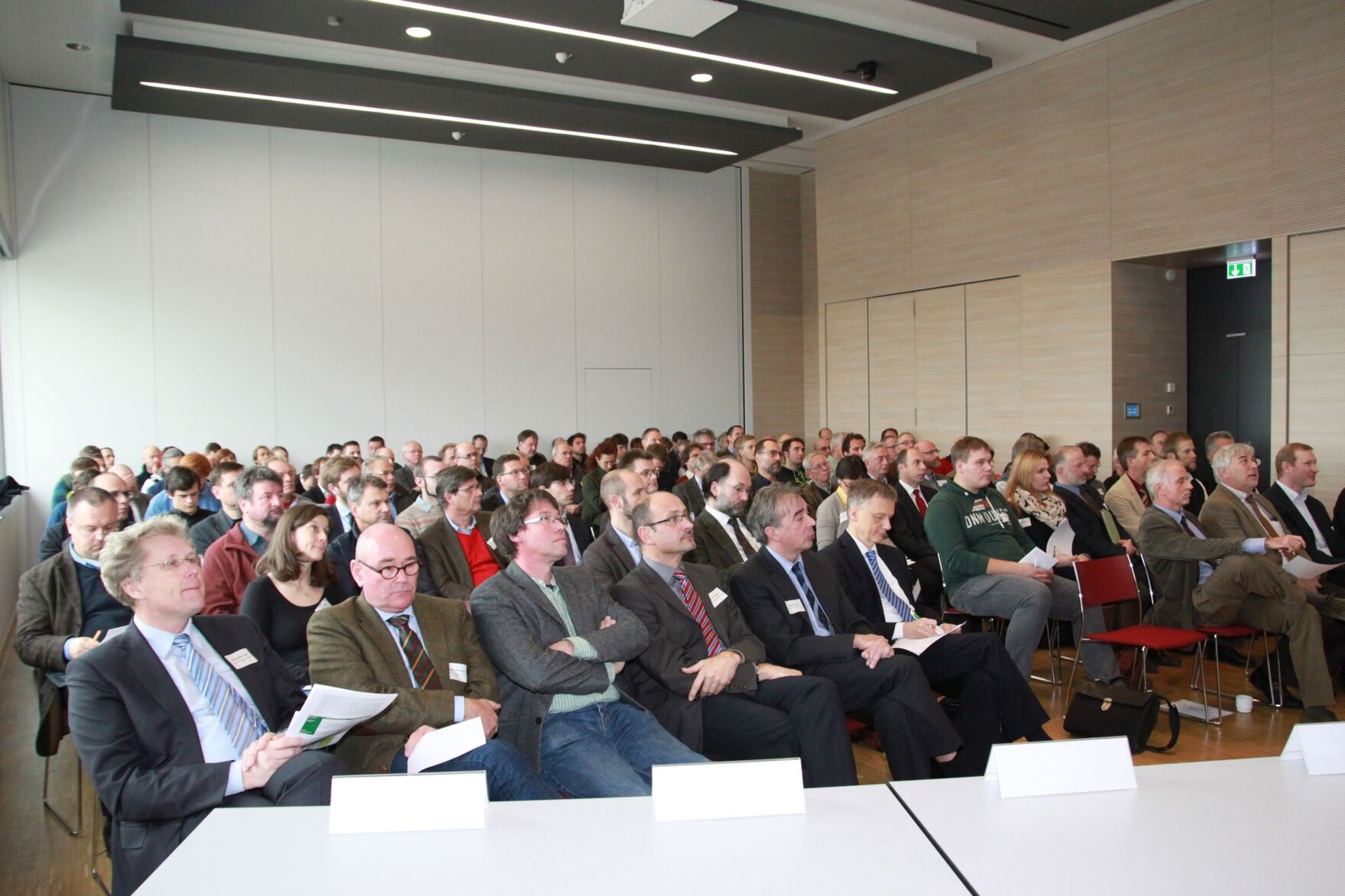 Blick ins Auditorium der Ideenwerkstatt