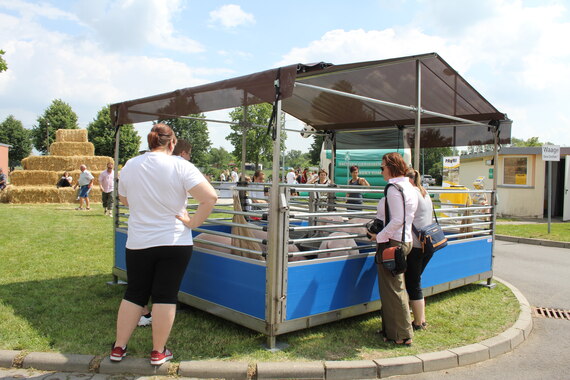 Besucher Tag der offenen Tür