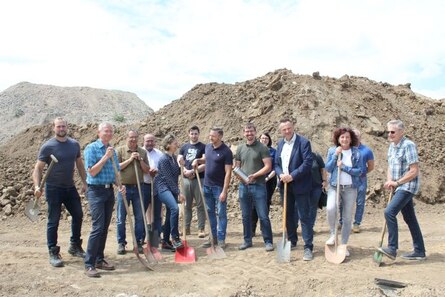 Baustarrt Neue Lehrwerkstatt Milchkuhhaltung