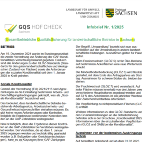 Titelbild GQS-SN Infobrief mit Logo