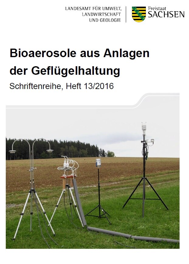 Schriftenreihe Heft 13/2016, Bioaerosole aus Anlagen der Geflügelhaltung