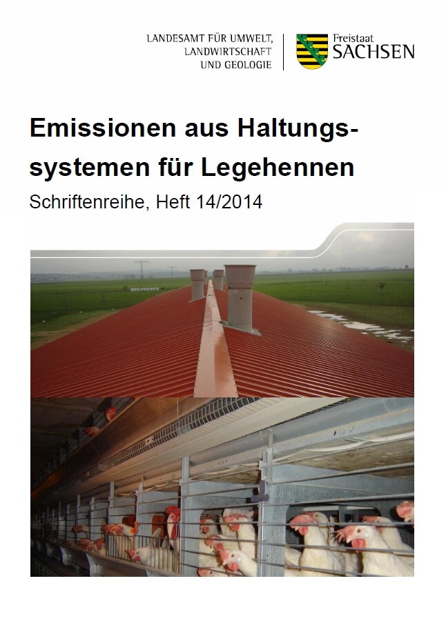 Schriftenreihe Heft 14/2014, Emissionen aus Haltungssystemen für Legehennen
