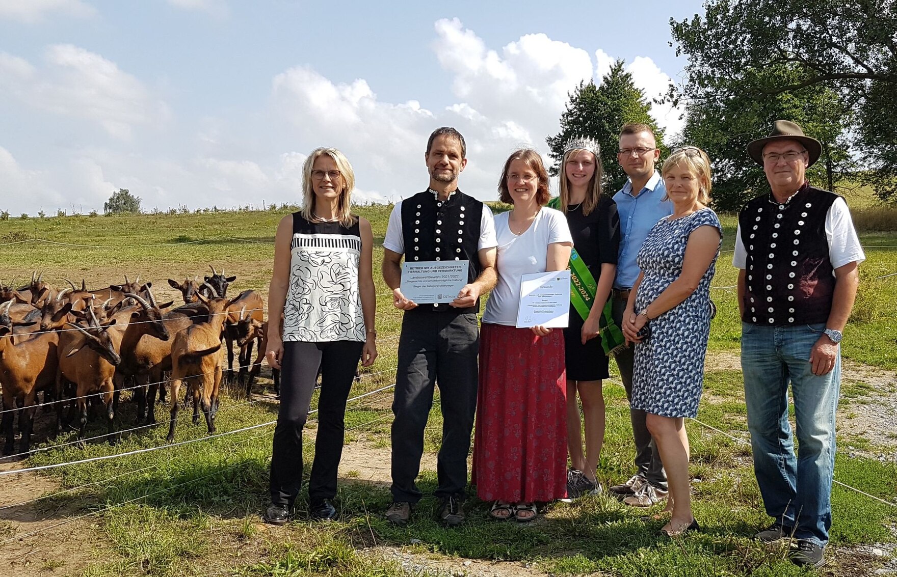 Mitarbeiter des Ziegenhofes