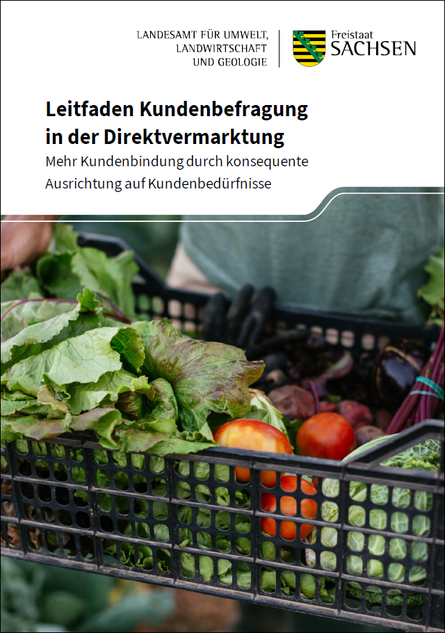 Titelbild des Leitfaden »Kundenbefragung in der Direktvermarktung«