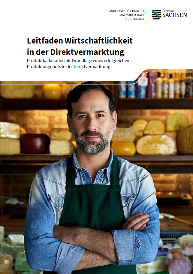 Titelbild zum Leitfaden Wirtschaftlichkeit in der Direktvermarktung