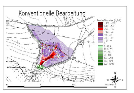 Abbildung 4: Ergebnis der Simulation bei konventioneller Bearbeitung