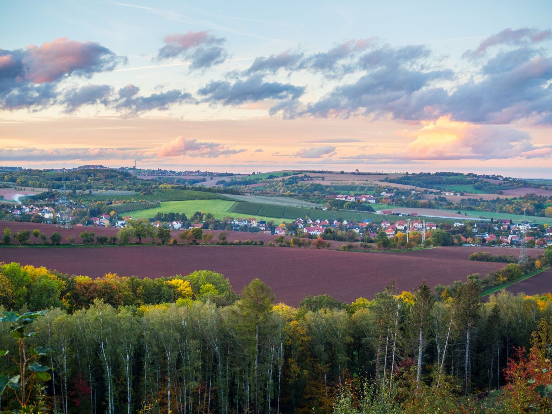 Agrarstrukturgesetz: Foto einer vielfältigen Agrarlandschaft