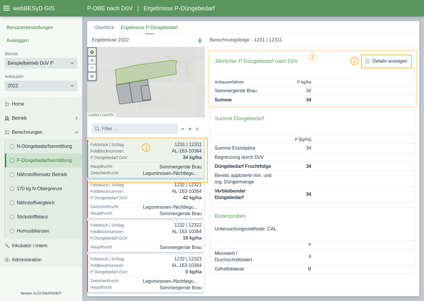 pdbe ergebnisse
